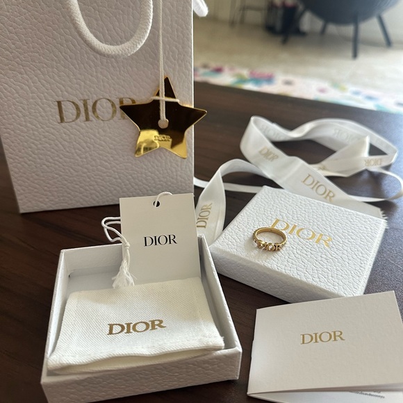 Dior Revolution Ring with care case, box, gift bag, and Dior star trinket ✨ 💍 - Picture 11 of 15